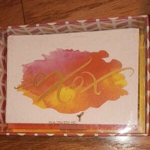 Papyrus Gold and Orange Thank You Cards
